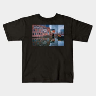 Birmingham canal Photograph Kids T-Shirt